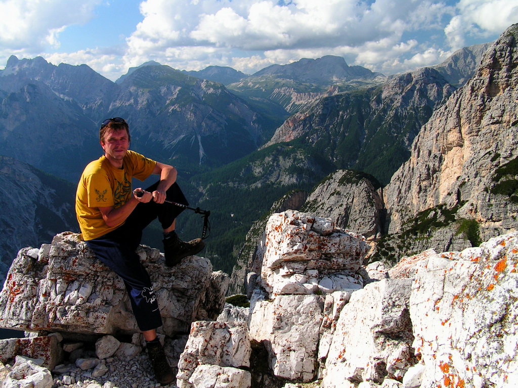 The Italian Dolomites - Via ferrata Strobel 50