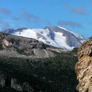 View of Marmolada from Tofana di Mezzo