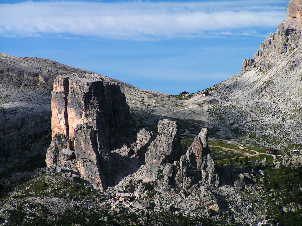 The Italian Dolomites - Cinque Torri Group