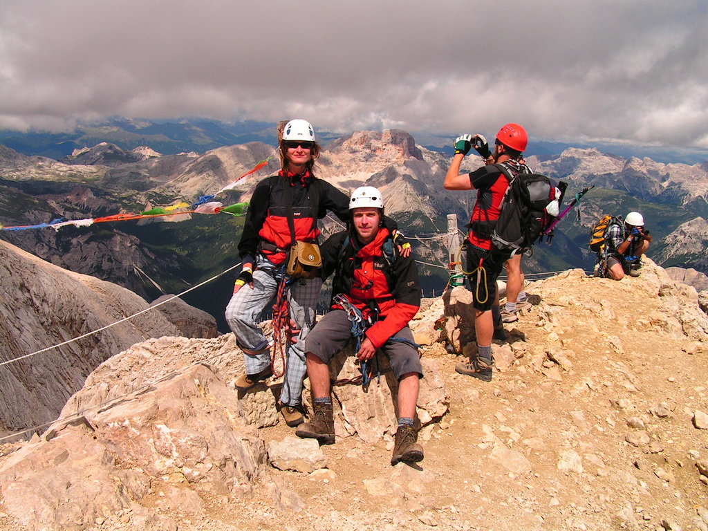 The Italian Dolomites - on the top Tofana di Mezzo 01