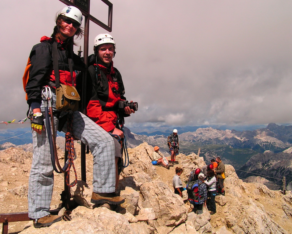 The Italian Dolomites - on the top Tofana di Mezzo 03