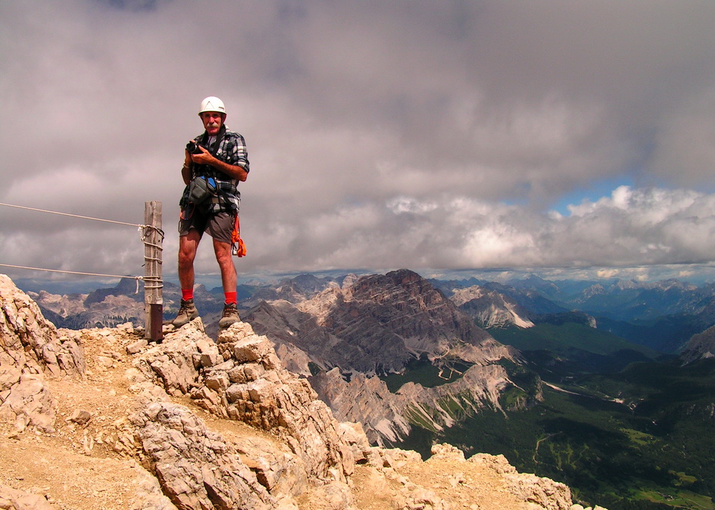 The Italian Dolomites - Via Ferrata Giuseppe Olivieri 44