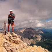 The Italian Dolomites - Via Ferrata Giuseppe Olivieri 44