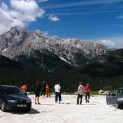 The way to Tre Cime