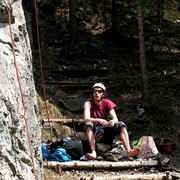 Slovakia - climbing in Machnate 01