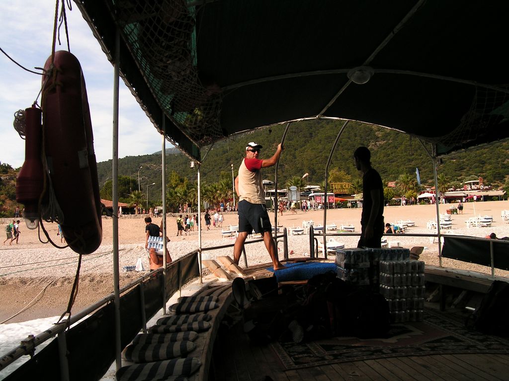 Turkey - by boat to Butterfly valley 01