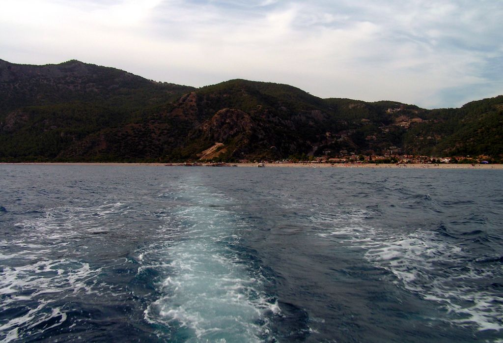 Turkey - by boat to Butterfly valley 03