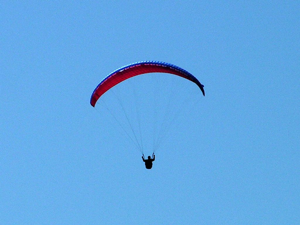 Turkey - a paraglider