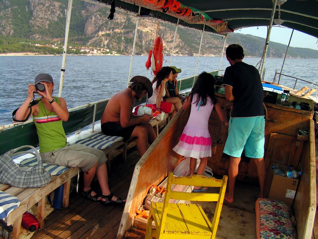 Turkey - by boat to Butterfly valley 05