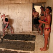 Turkey - in a local spa in Pamukkale 01
