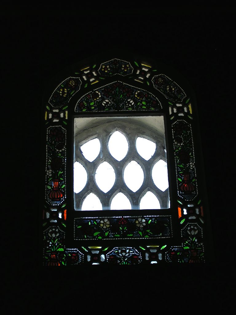 Turkey - Istanbul - a window detail in Topkapi Palace