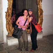 Turkey - Istanbul - Bea and Tereza in Harem (Topkapi Palace)