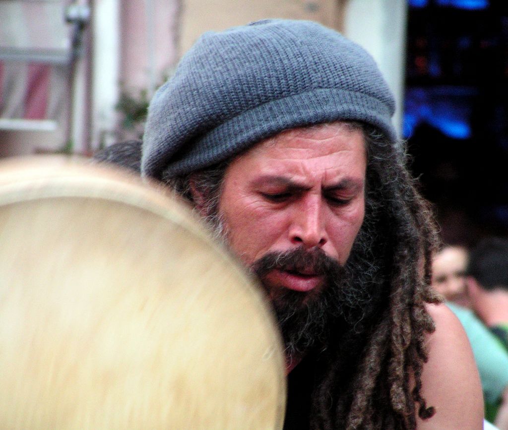Turkey - a street drummer in Istanbul