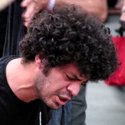 Turkey - a street musician in Istanbul