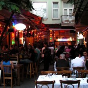 Turkey - street restaurants in Istanbul