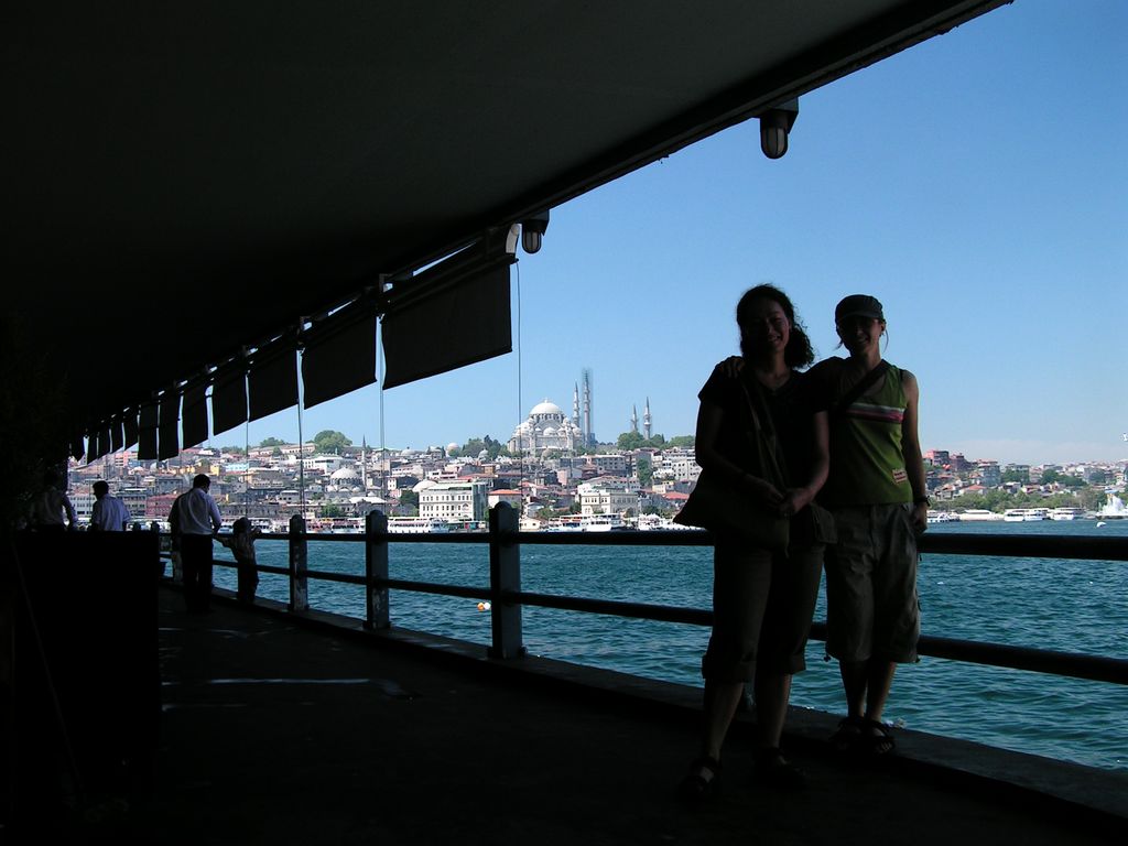 Turkey - under the bridge in Istanbul