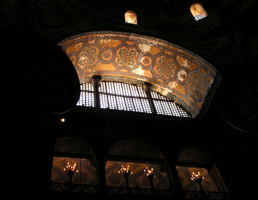 Turkey - Istanbul - inside Hagia Sophia 01