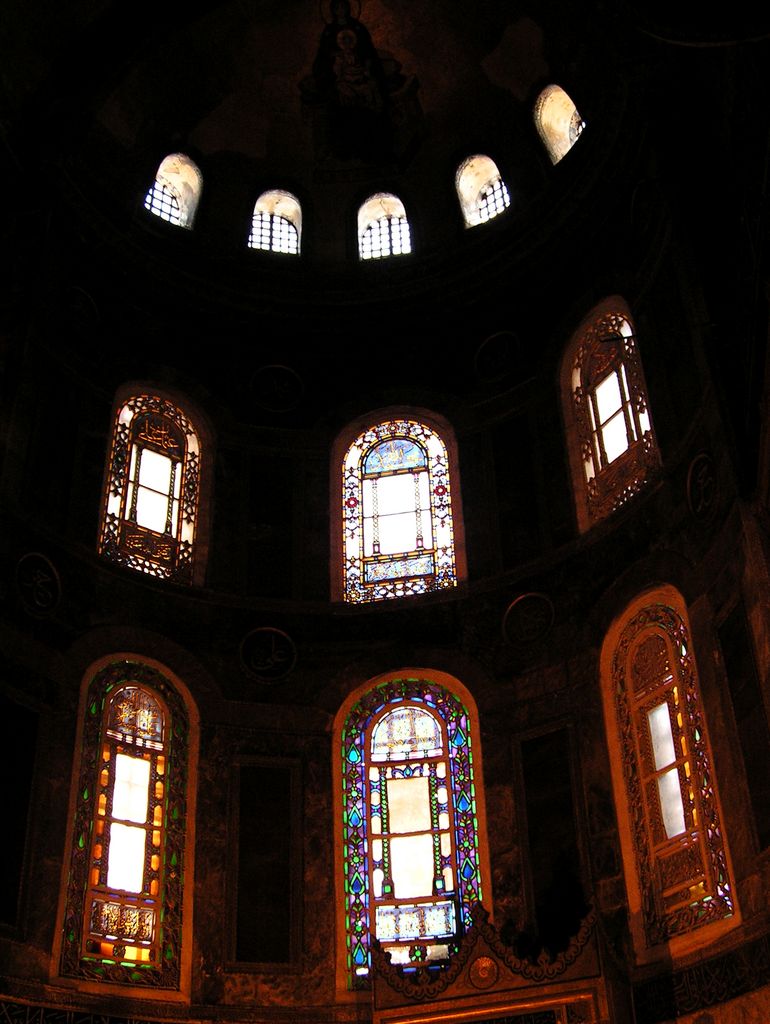Turkey - Istanbul - inside Hagia Sophia 03