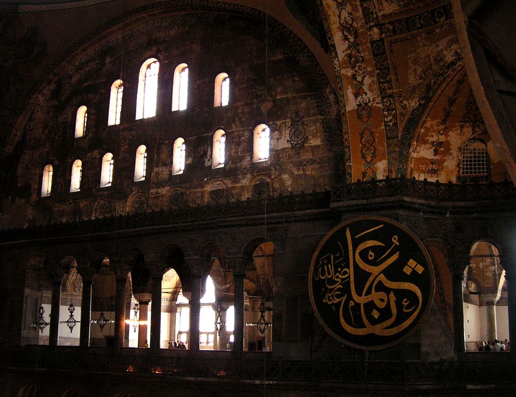 Turkey - Istanbul - inside Hagia Sophia 05