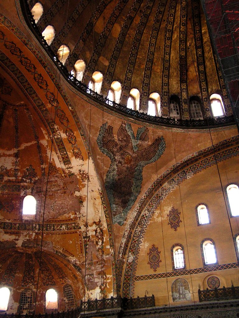 Turkey - Istanbul - inside Hagia Sophia 09