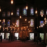 Turkey - inside Blue Mosque in Istanbul 02