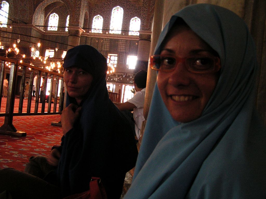 Turkey - inside Blue Mosque in Istanbul 03