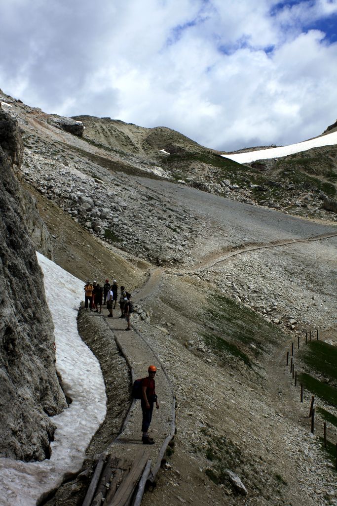 The Italian Dolomites - Via ferrata Tomaselli 03