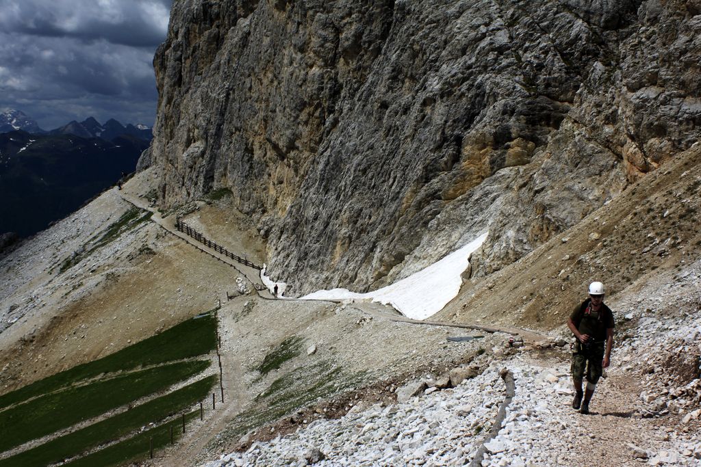 The Italian Dolomites - Via ferrata Tomaselli 04