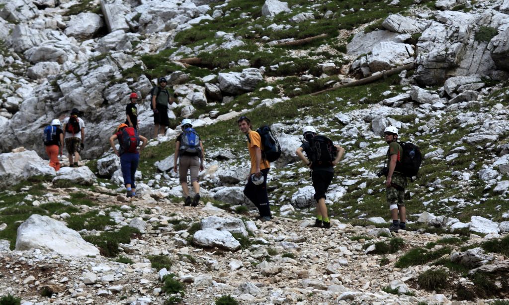 The Italian Dolomites - Via ferrata Tomaselli 09