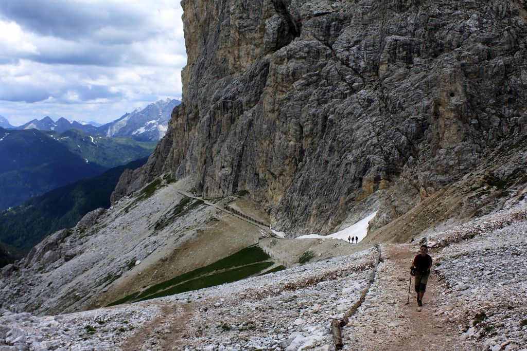 The Italian Dolomites - Via ferrata Tomaselli 10