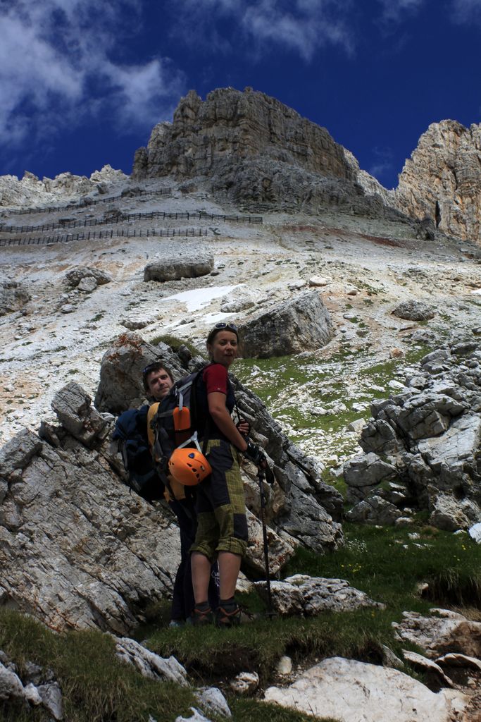 The Italian Dolomites - Via ferrata Tomaselli 11