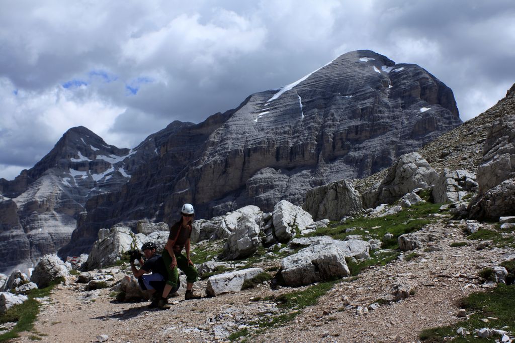 The Italian Dolomites - Via ferrata Tomaselli 12