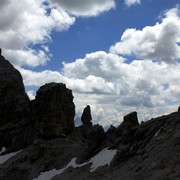 The Italian Dolomites - Via ferrata Tomaselli 13