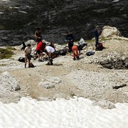 The Italian Dolomites - Via ferrata Tomaselli 22