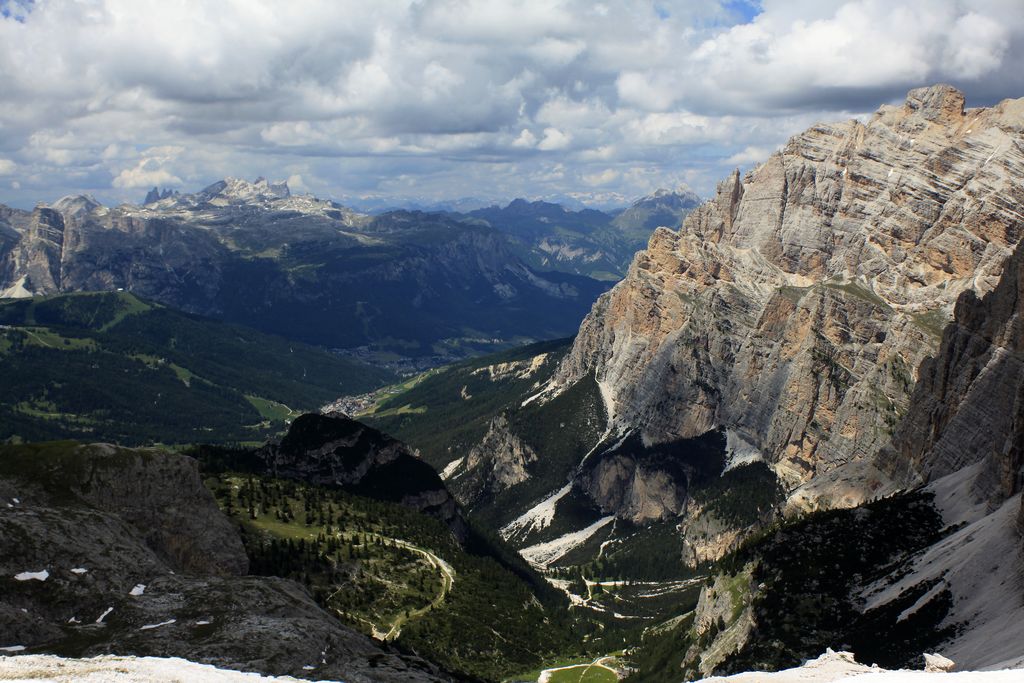 The Italian Dolomites - Via ferrata Tomaselli 23