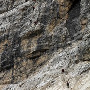 The Italian Dolomites - Via ferrata Tomaselli 25