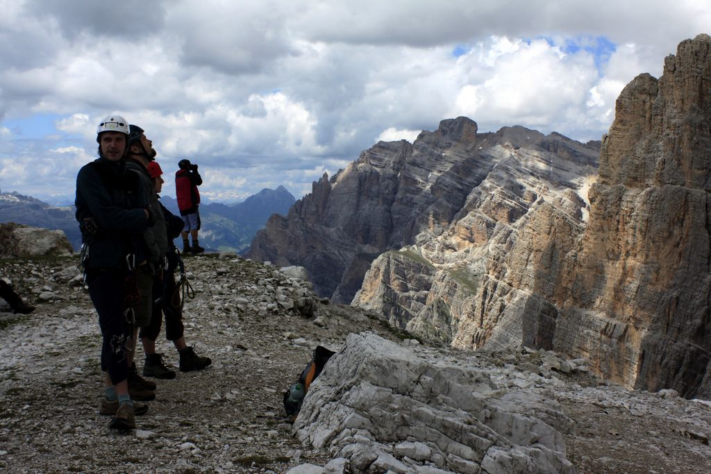 The Italian Dolomites - Via ferrata Tomaselli 29