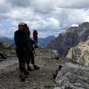 The Italian Dolomites - Via ferrata Tomaselli 29