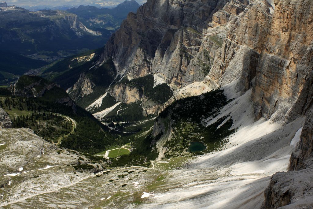 The Italian Dolomites - Via ferrata Tomaselli 30
