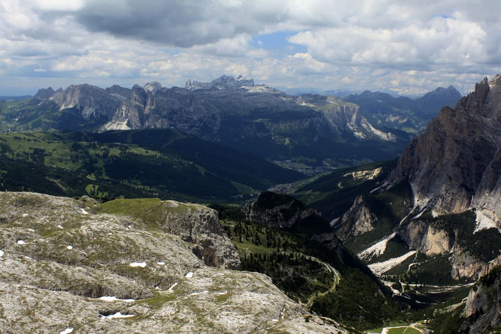 The Italian Dolomites - Via ferrata Tomaselli 32