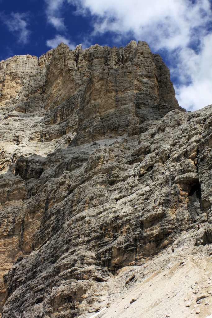 The Italian Dolomites - Via ferrata Tomaselli 34