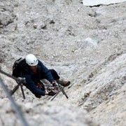 The Italian Dolomites - Via ferrata Tomaselli 38