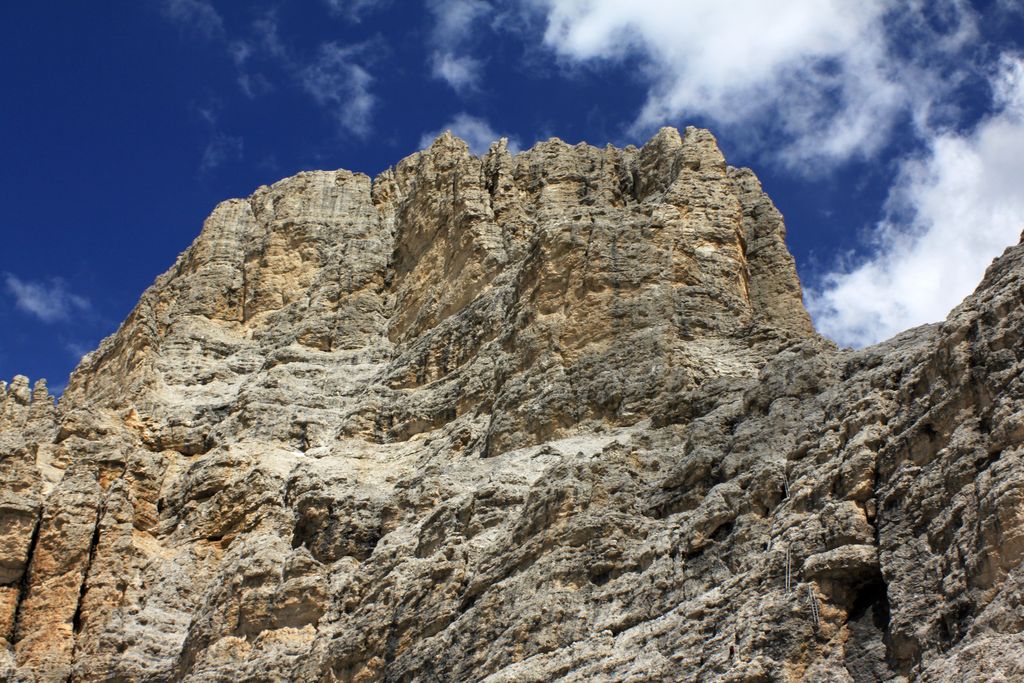 The Italian Dolomites - Via ferrata Tomaselli 40