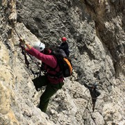The Italian Dolomites - Via ferrata Tomaselli 41