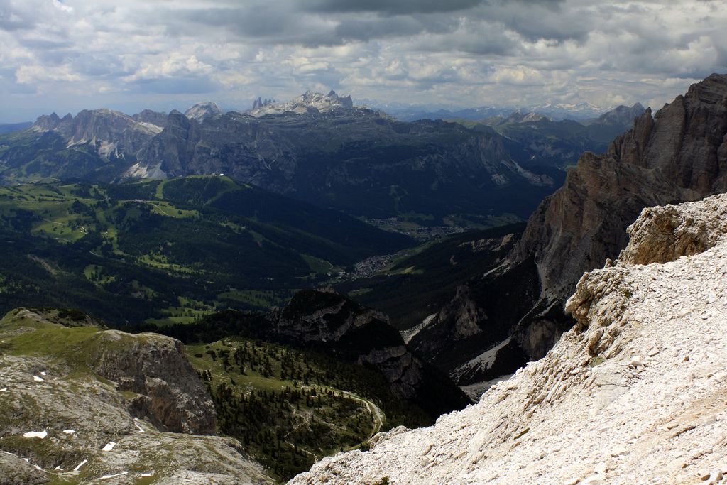 The Italian Dolomites - Via ferrata Tomaselli 46