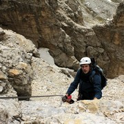 The Italian Dolomites - Via ferrata Tomaselli 49