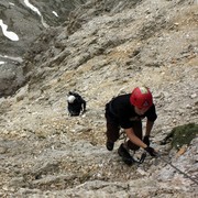 The Italian Dolomites - Via ferrata Tomaselli 50