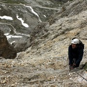 The Italian Dolomites - Via ferrata Tomaselli 51