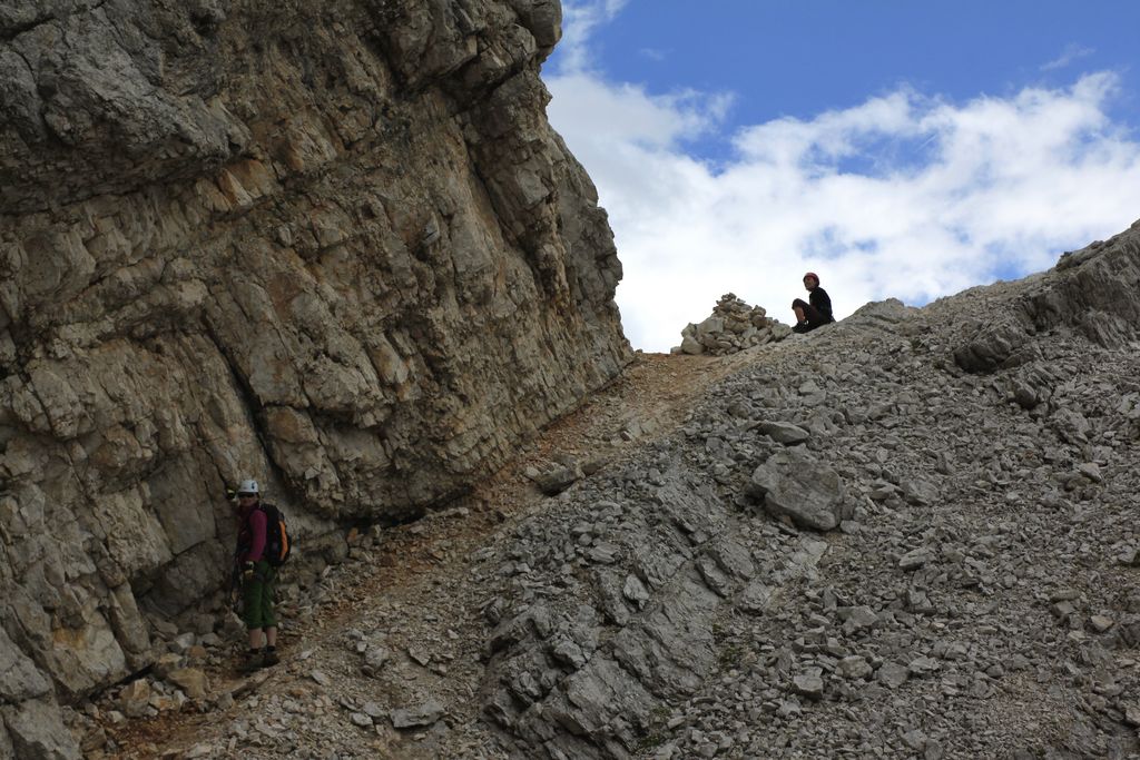 The Italian Dolomites - Via ferrata Tomaselli 52