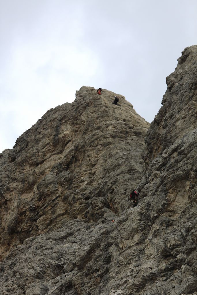 The Italian Dolomites - Via ferrata Tomaselli 53